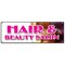 Signmission HAIR & BEAUTY SALON BANNER SIGN manicure hairdresser stylist walk-in B-72 Hair & Beauty Salon - alternate 1